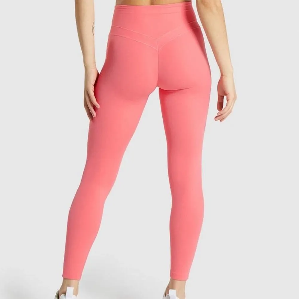 Gymshark x Whitney Simmons Peony Pink High Waisted Leggings Size Small - Image 2