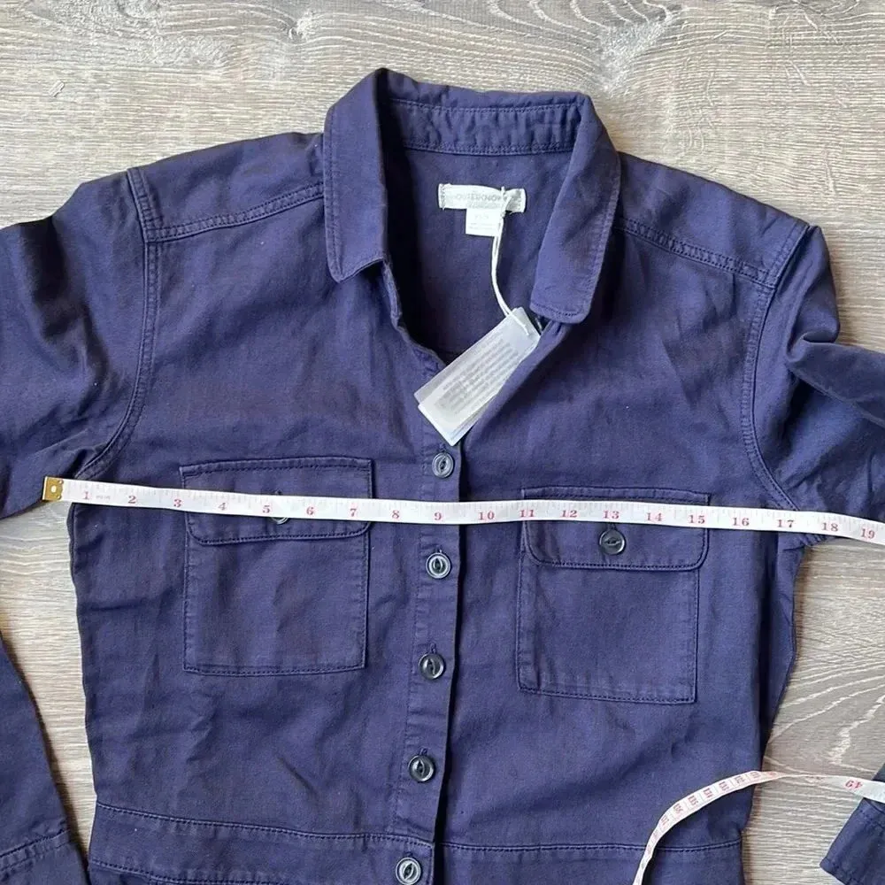 NEW OuterKnown Long Sleeve Jumpsuit Deep Navy - Image 11