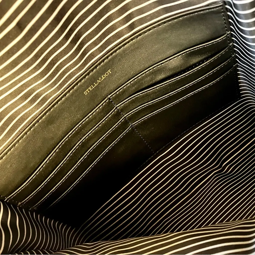 Stella & Dot animal print envelope clutch - Image 4