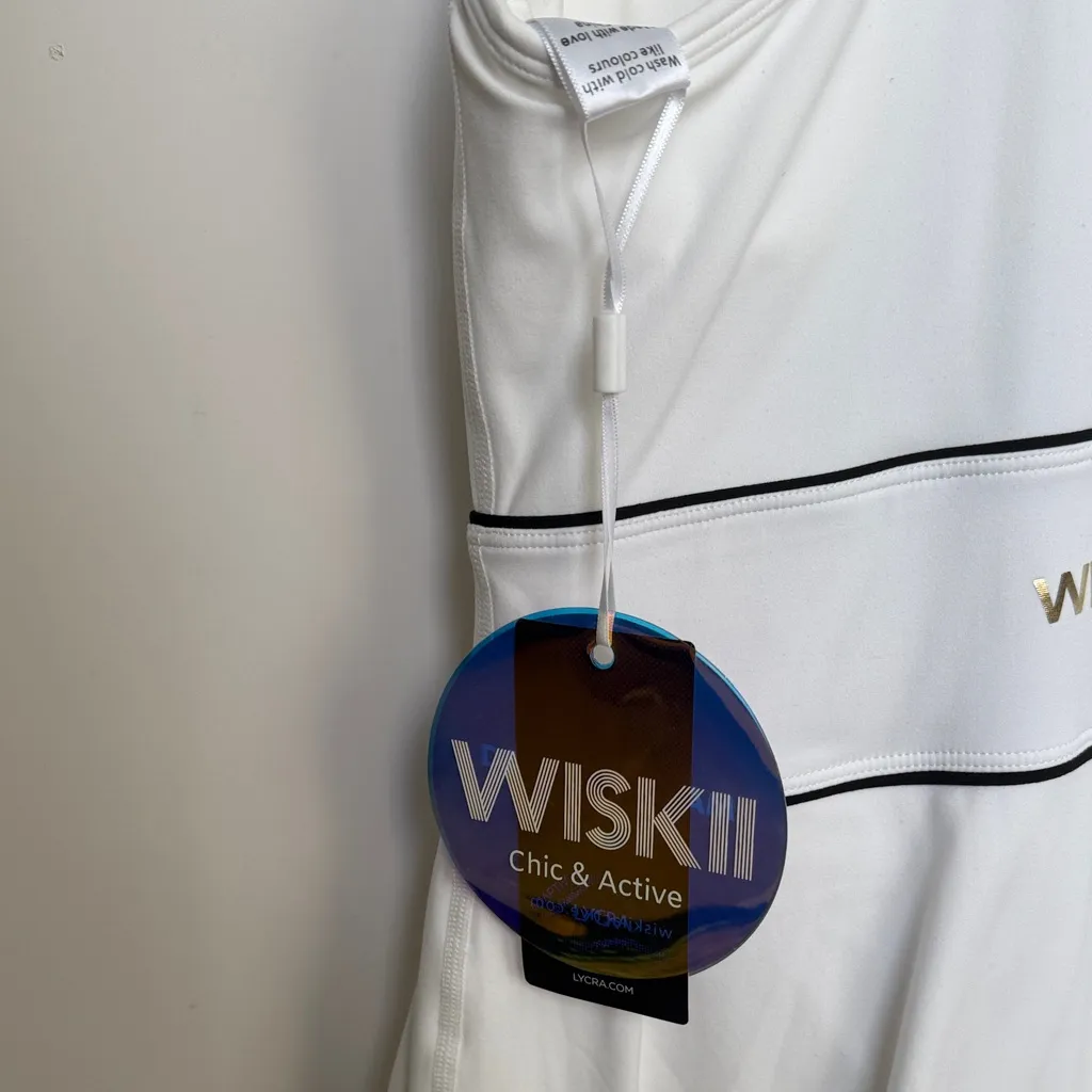 Wiskii Future Playground dress in cream and Black Women's tennis, pickeball White - Image 13