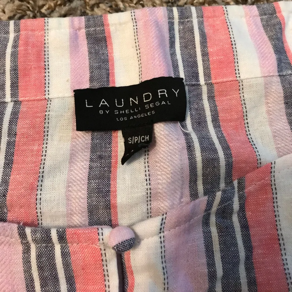 striped peplum hem top - Image 10