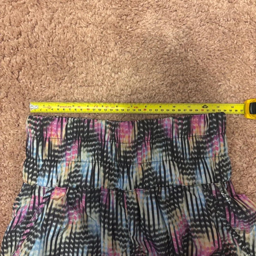 Free People Movement The Way Home Printed Shell Running Shorts Womens Size M Blue Size M - Image 10