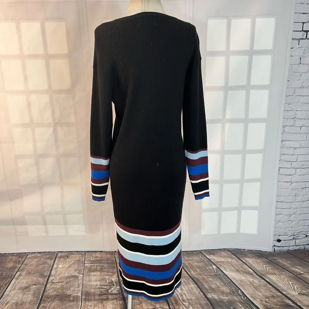 Saturday Sunday Anthropologie Parvati long sleeve Midi sweater Dress size small - Image 6