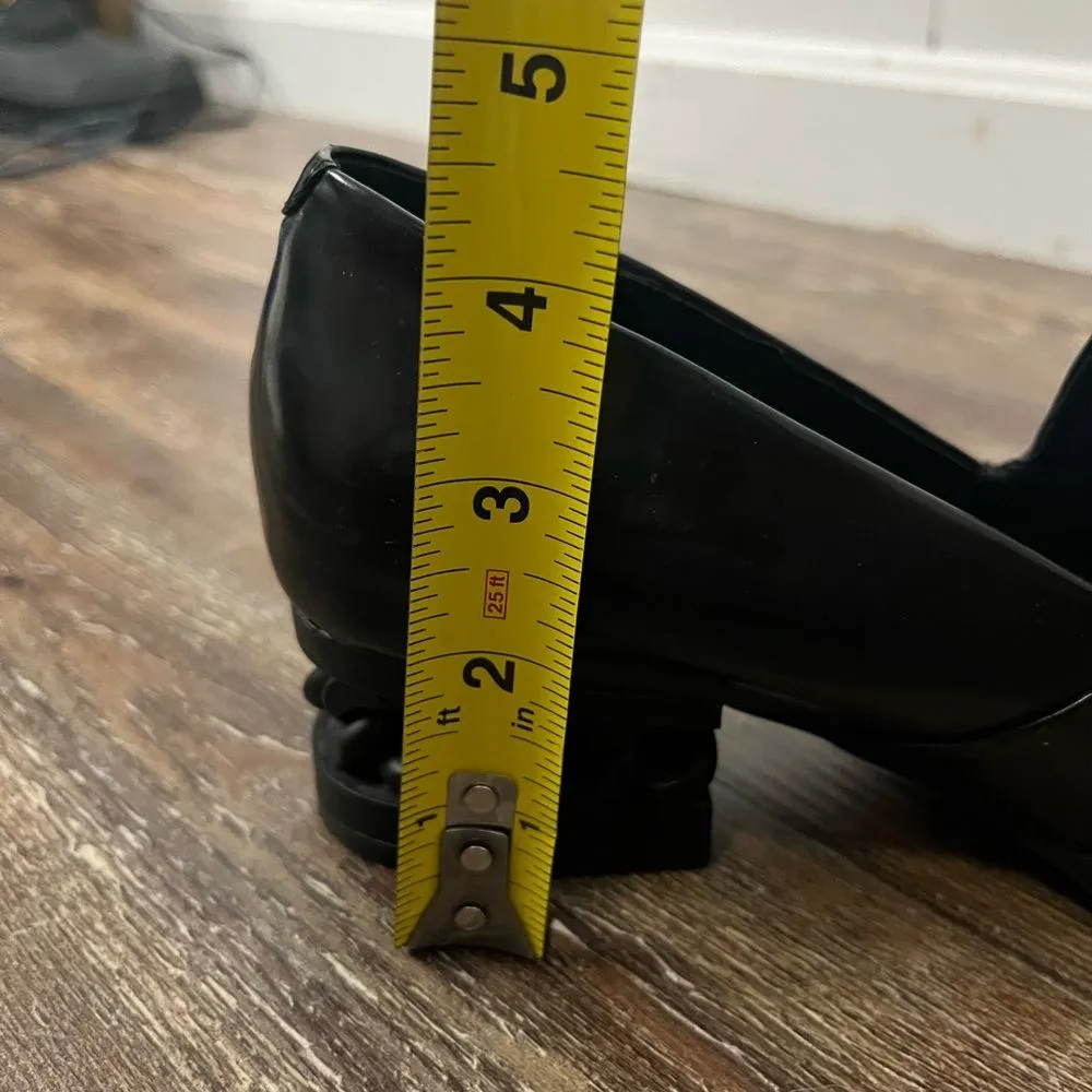 Jeffrey Campbell Leather Black Boots Size 9 - Image 8