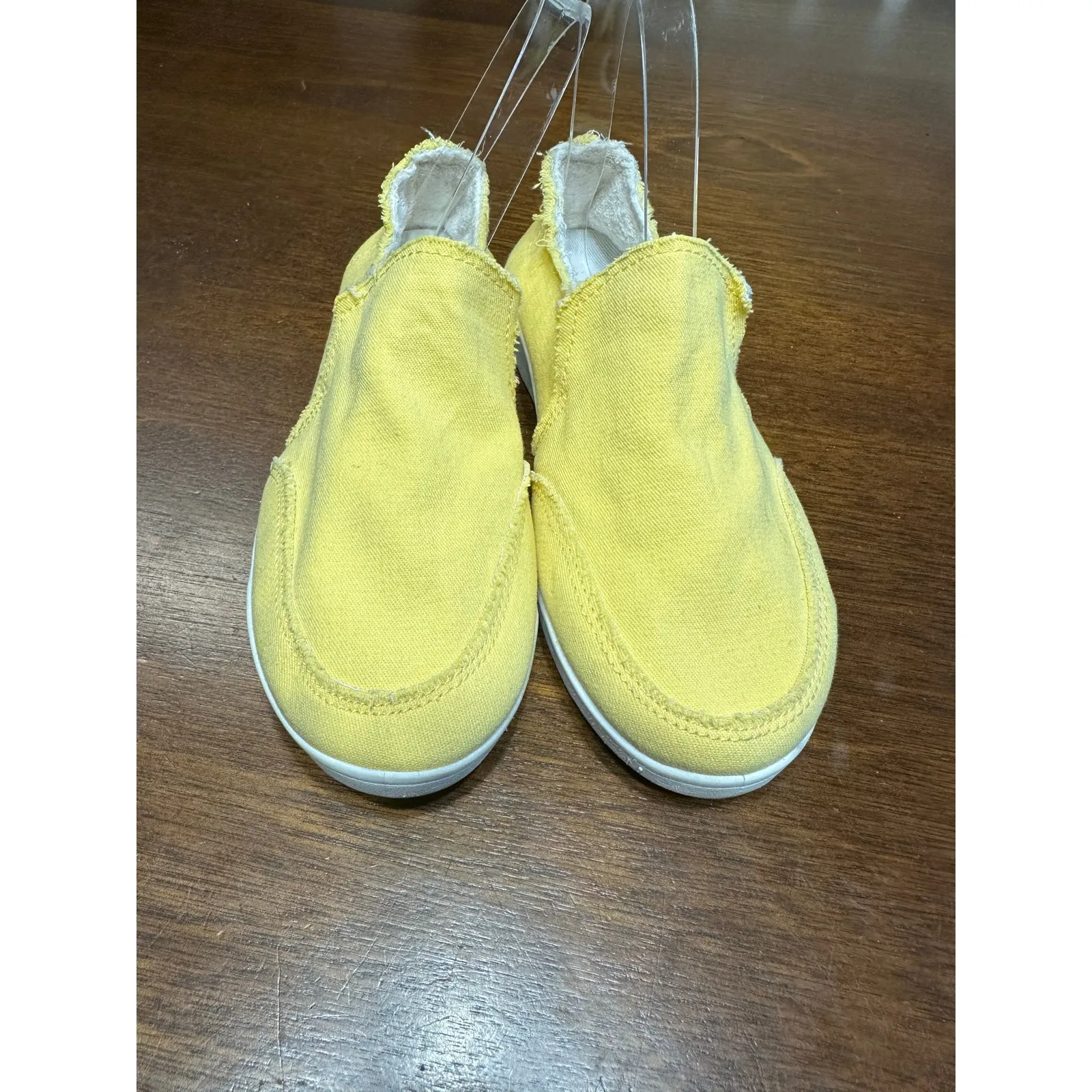 Vionic Beach Malibu Slip On Shoes Women 5 Colorful Bright Comfy Casual Travel Yellow - Image 5