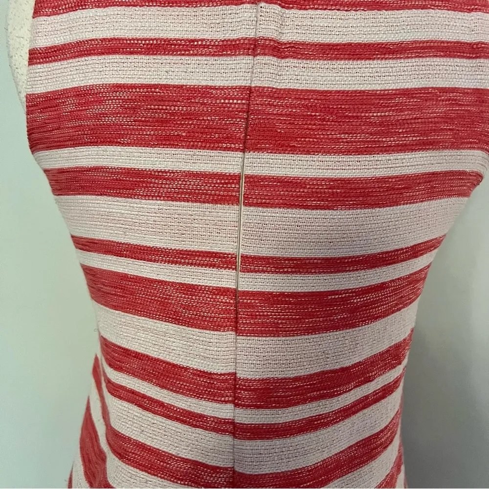 Cupcakes & Cashmere Red White Striped Sleeveless Athena Dress Size S - Image 12