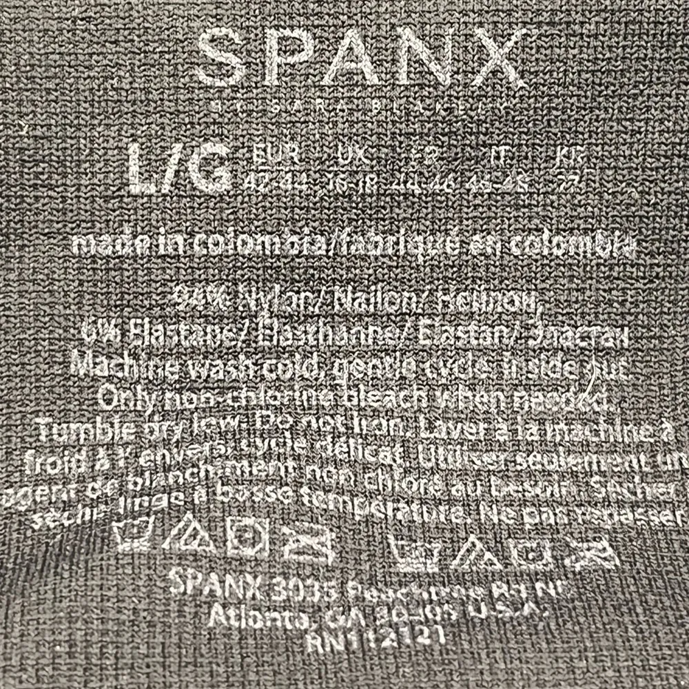 SPANX Women’s Leggings Black Large RN112121 - Image 4