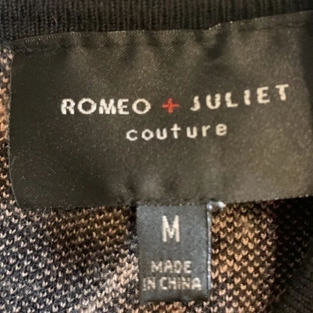 Romeo + Juliet Couture stretch sweater dress fit and flare back zip M - Image 5