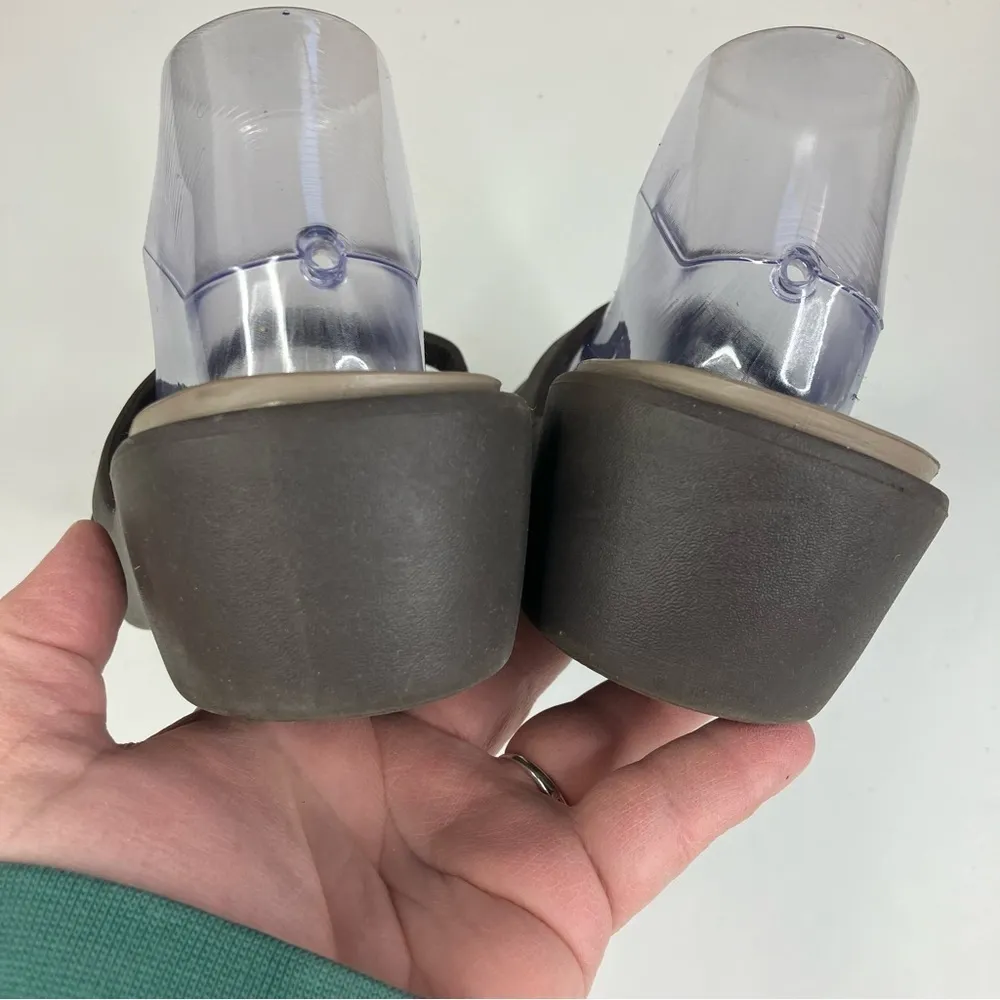 Crocs Strappy Slide‎ Sandals Size 11 - Image 5