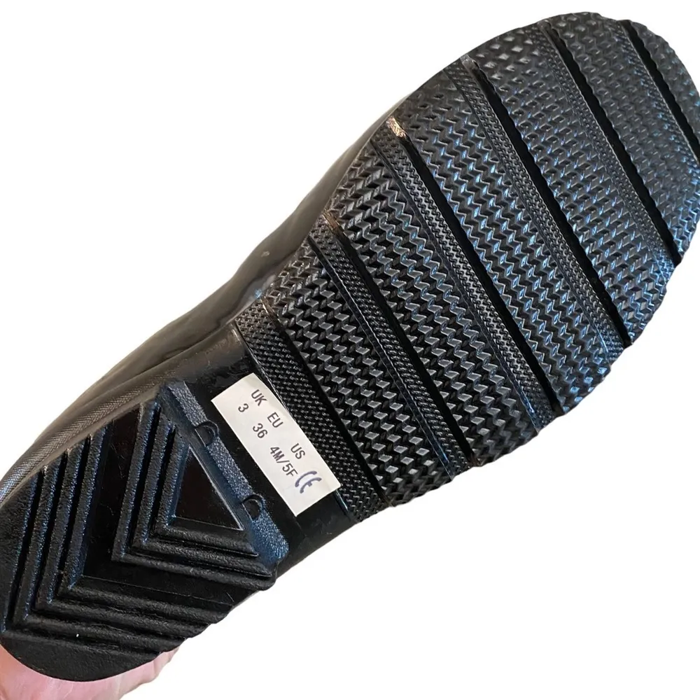 Hunter Orginal Tall Croc Black Rain Boots  Size 5 - Image 6