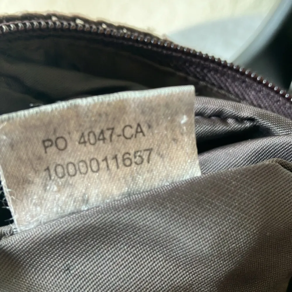 The Sak : Small Brown Floral Patch Crochet Bag/Purse - Image 5