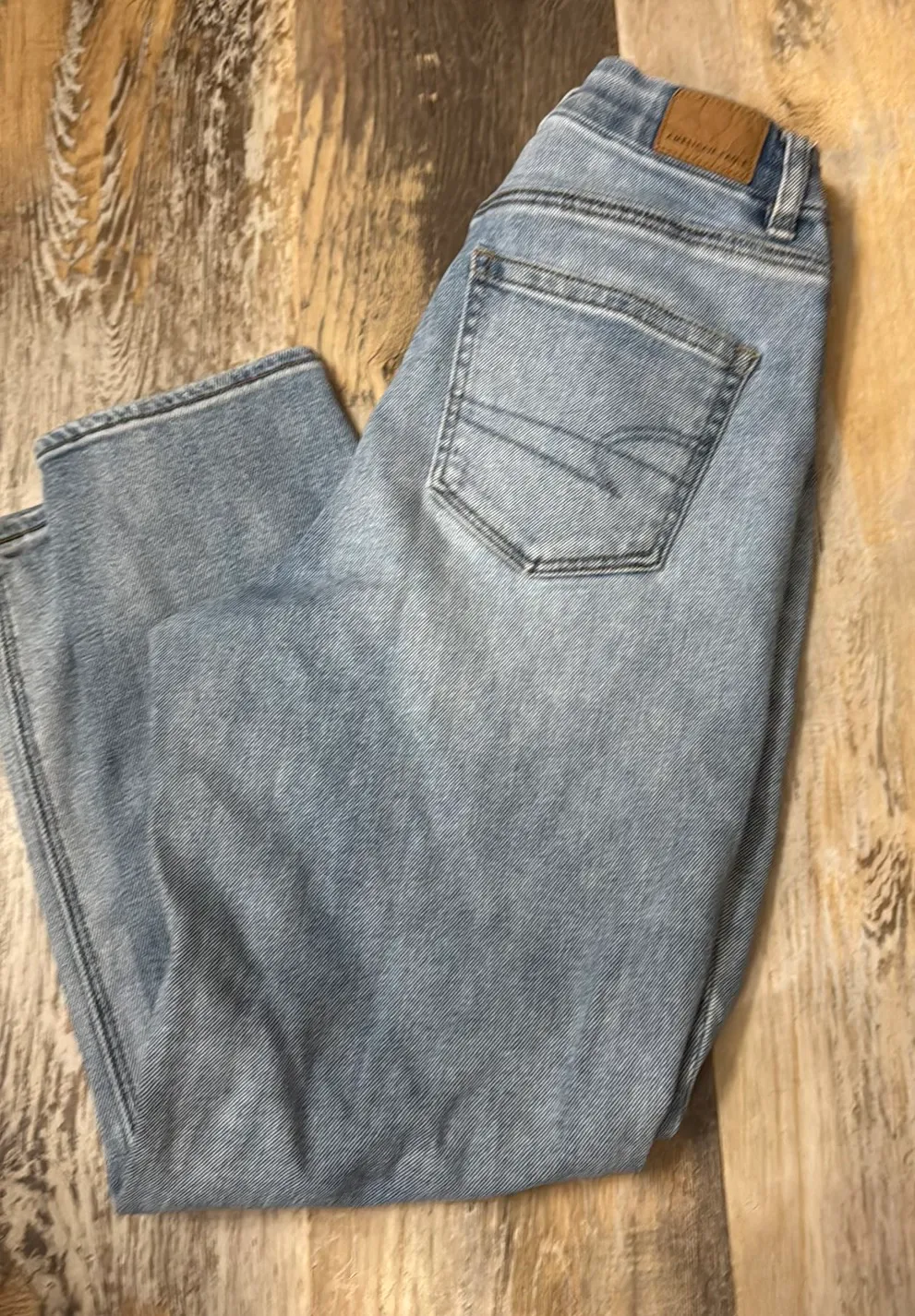 American Eagle Outfitters Curvy Mom Jeans Blue Size 2 - Image 5