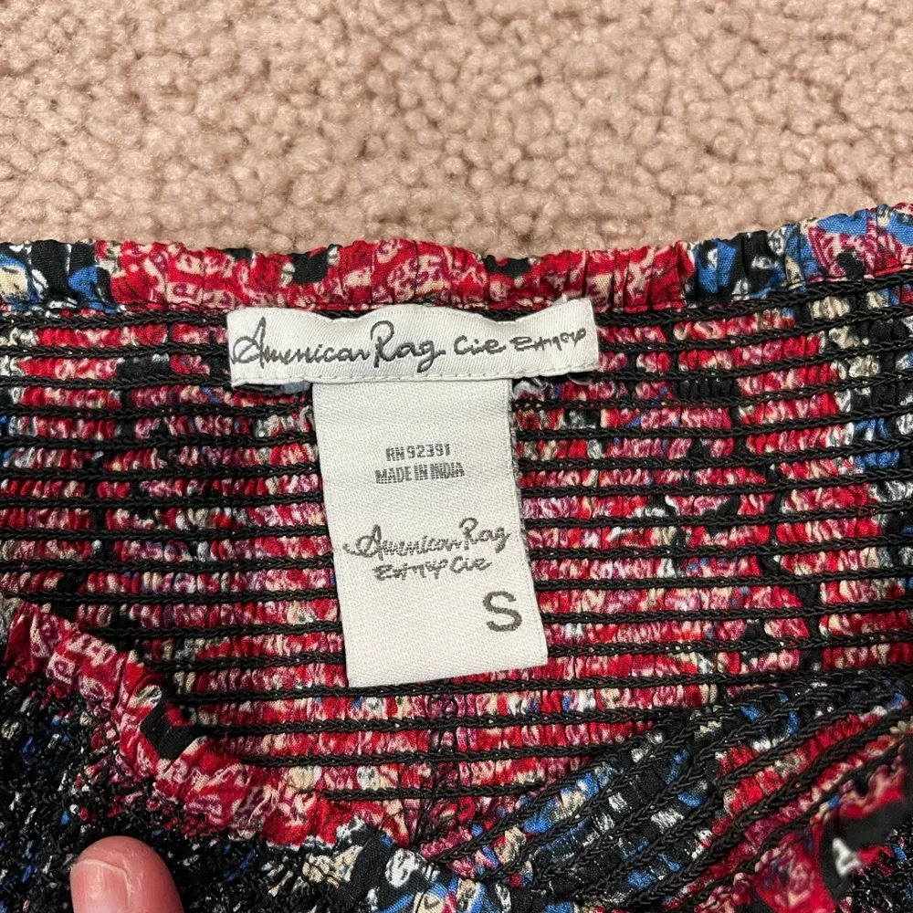 Women's AMERICAN RAG CIE abstract tribal printed short - Image 2