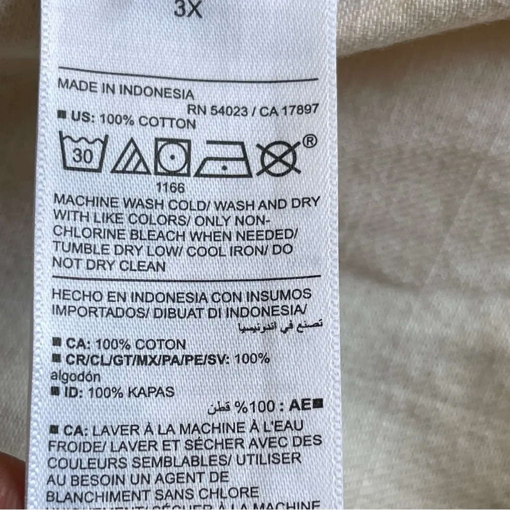 Old Navy Women’s Extra High Waist Cargo Shorts Plus Size 3X Tie Belt Cotton - Image 10