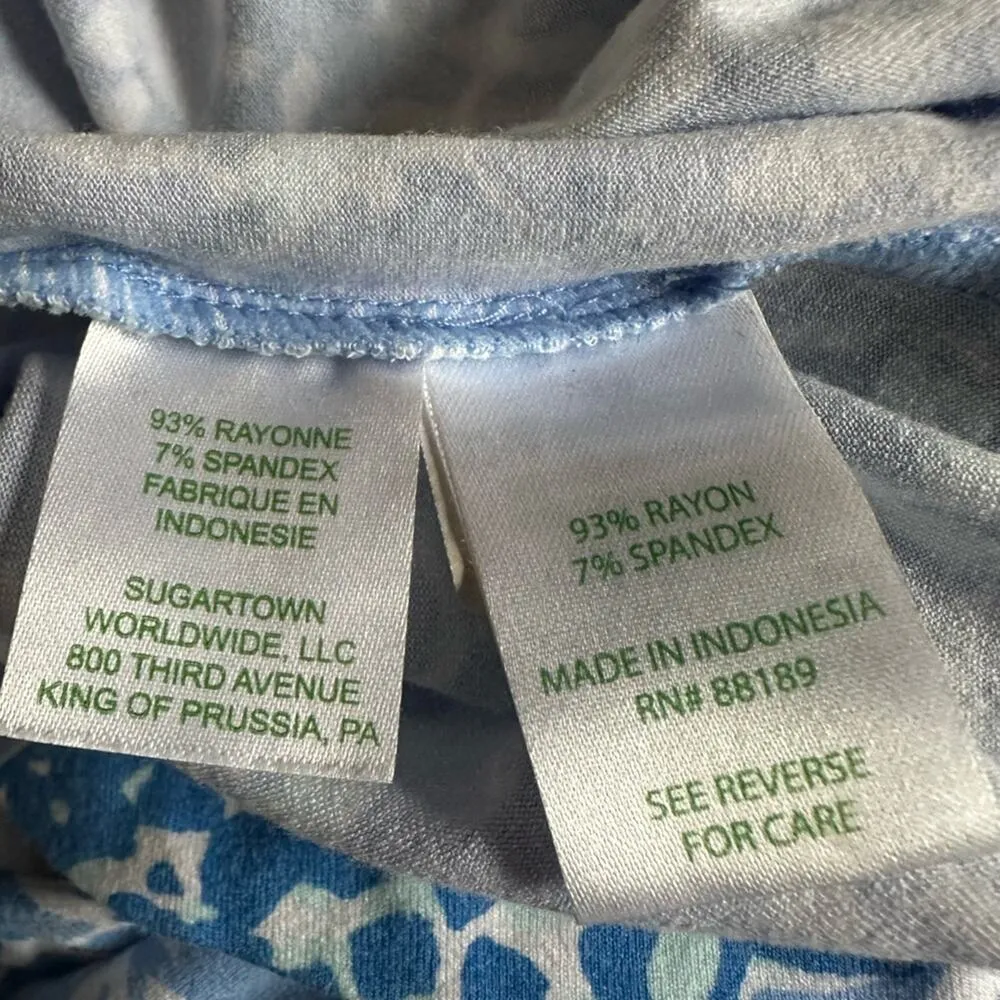 Lilly Pulitzer Sadie Polo Dress Blue Turtle UPF 50+ Preppy Resortwear Vacation - Image 8