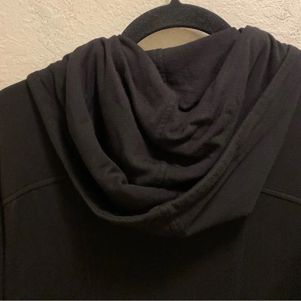 Helmut Lang Asymmetrical Zip Villous Hoodie Size P (Small) - Image 11