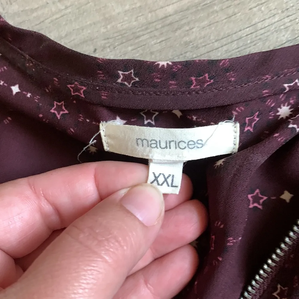 Maurice’s patterned blouse - Image 5