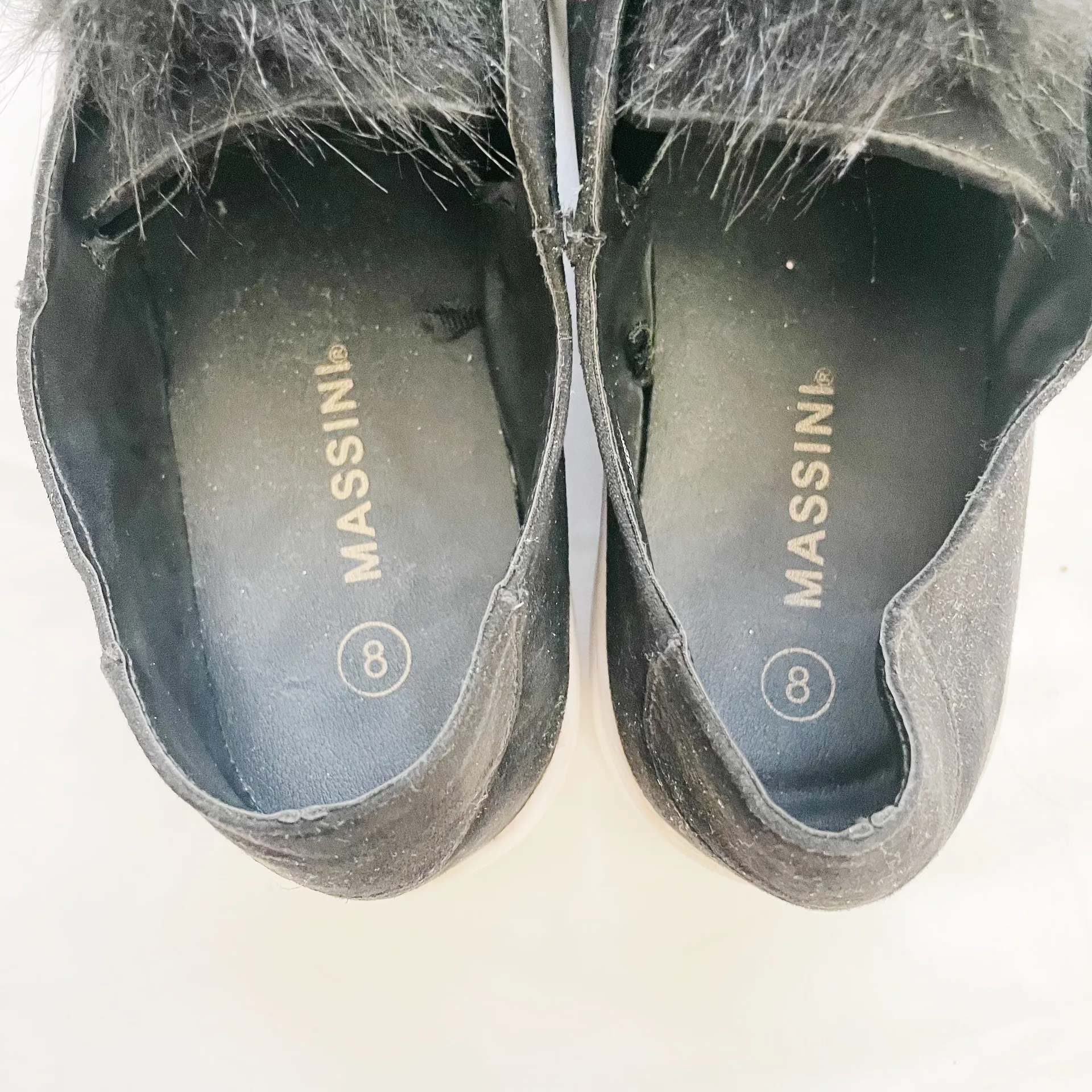 Massini Pom Pom Faux Fur Platform Sneakers - Image 9