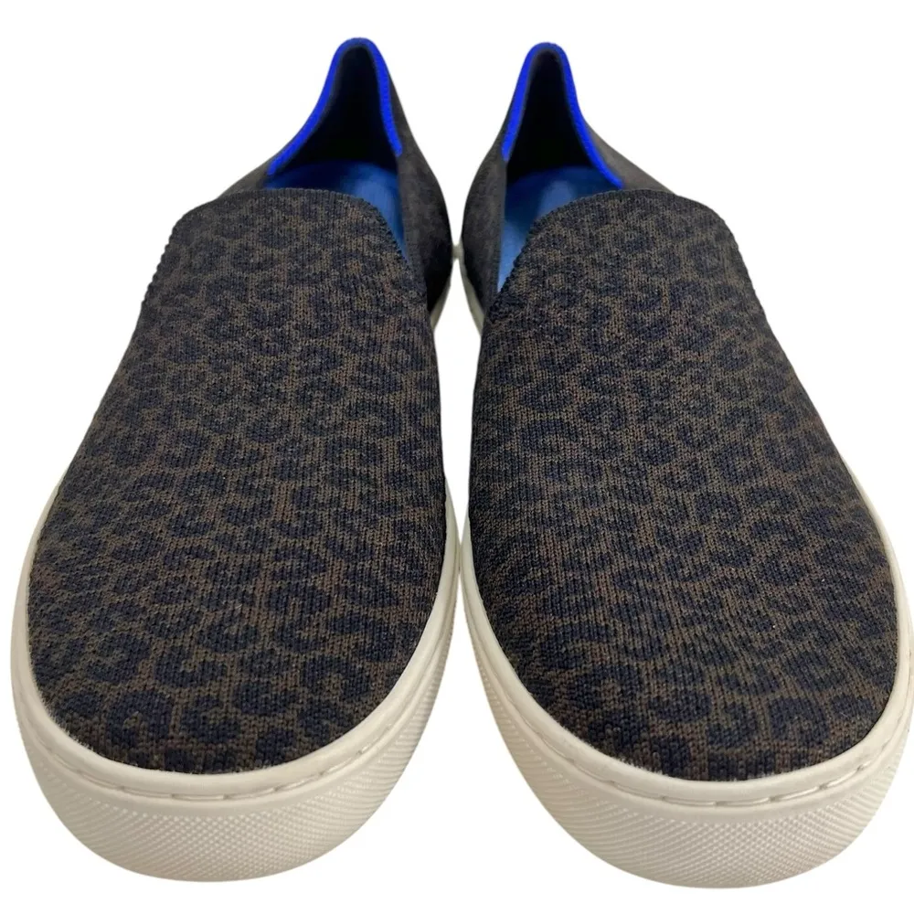 ROTHY’S  Espresso Spot Animal Print The Original Slip On Sneaker - Image 3