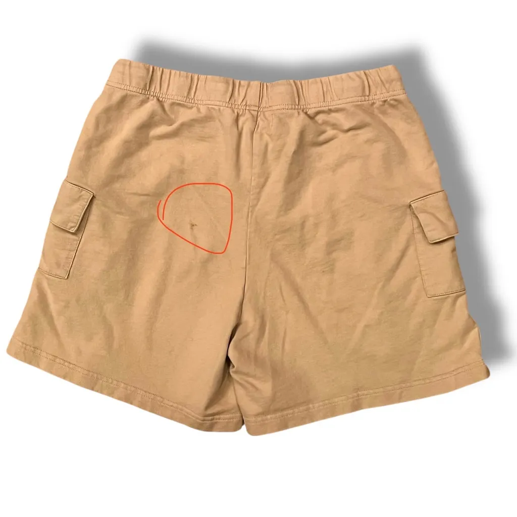 VTG NYL New York Laundry Shorts Womens L Sweat Cargo Pocket Cotton Y2K 90s A - Image 7