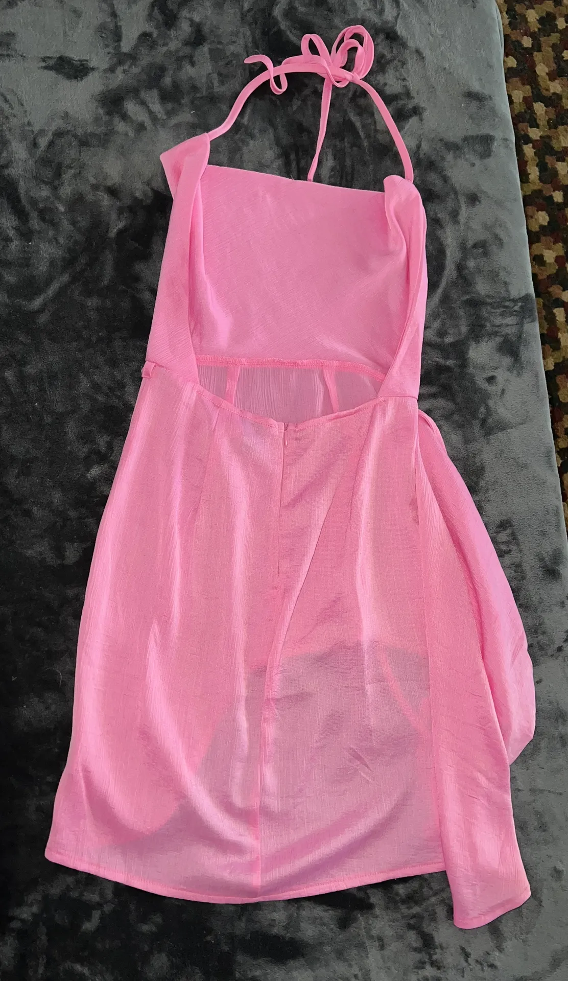Ensley Mini Dress in Pink - Image 11