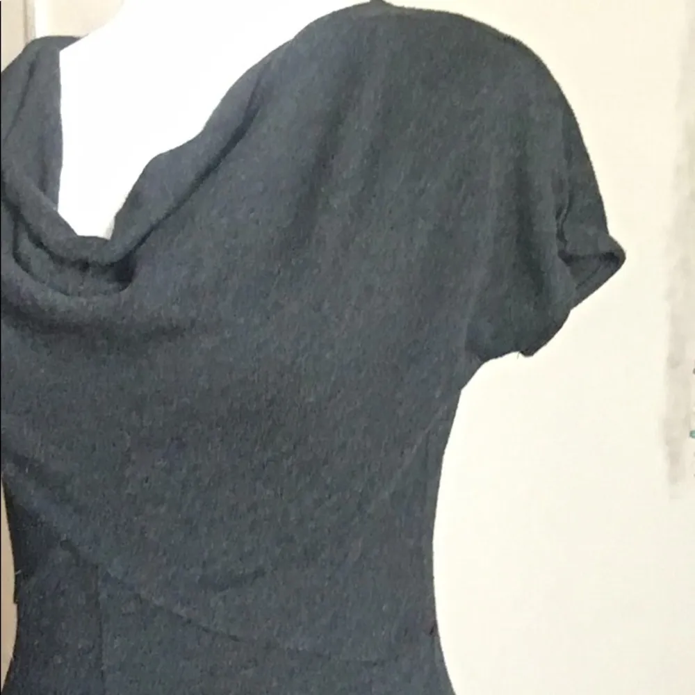 Banana Republic Lightweight Knit Short Sleeve Cowl Neck Sift Knit Sweater Dress - Image 3