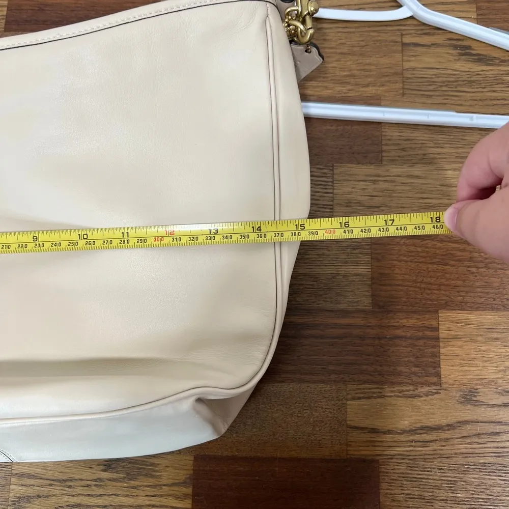 COACH NWT $395 Purse Ivory Leather Soft Tabby Hobo Crossbody Bag Shoulder Design - Image 15