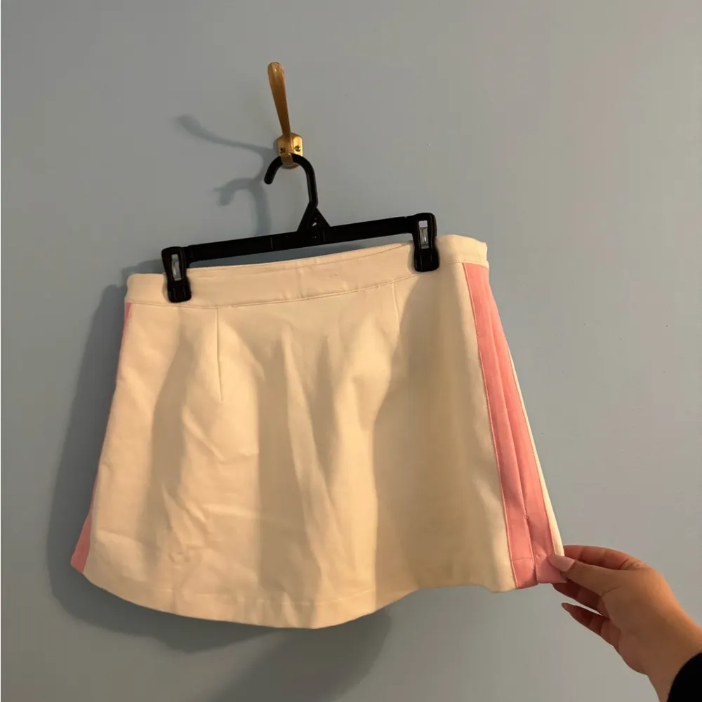 Tiger Mist white and pink mini skirt #miniskirt Size L - Image 4