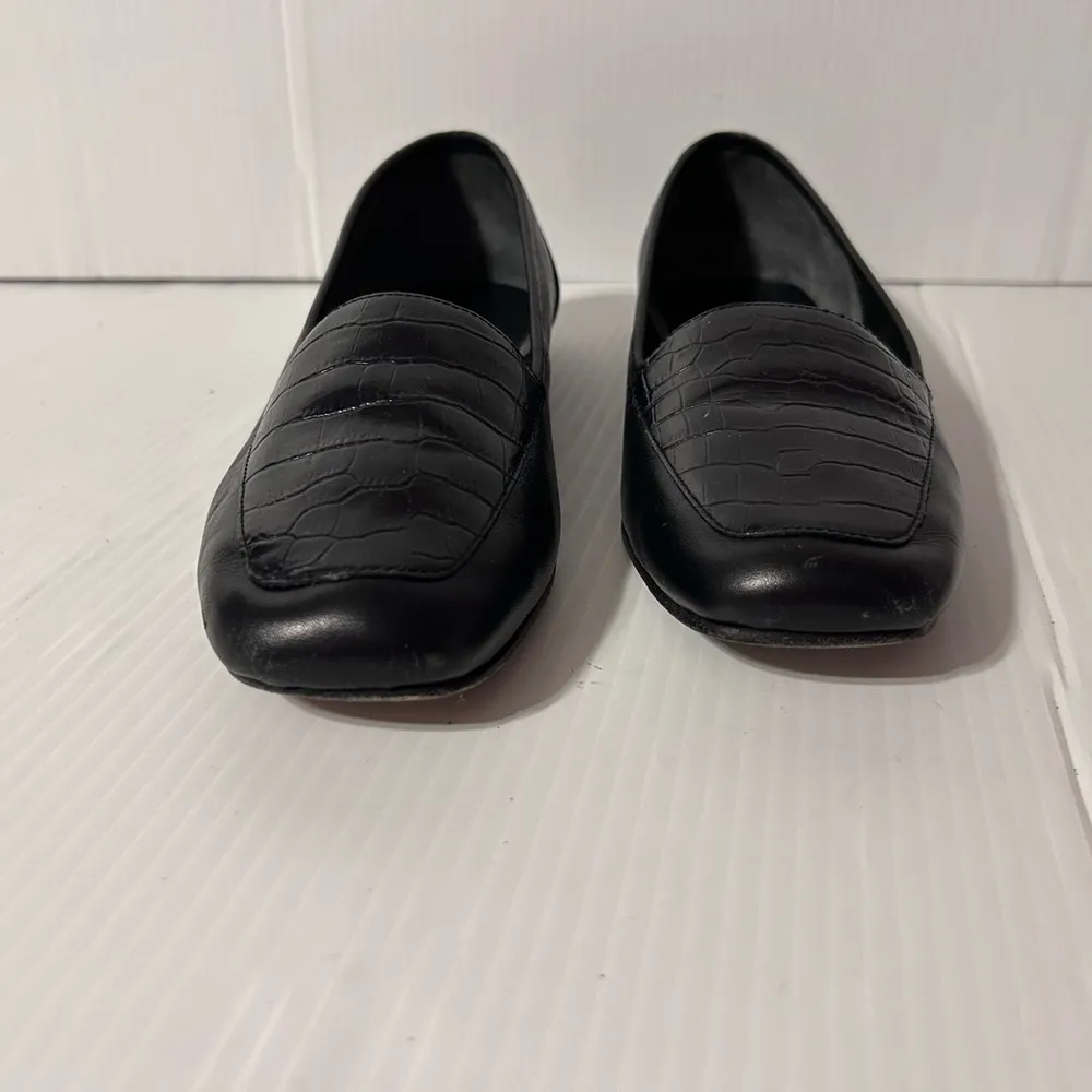 Enzo Angiolini black slip on flat shoe size 9.5 M - Image 4