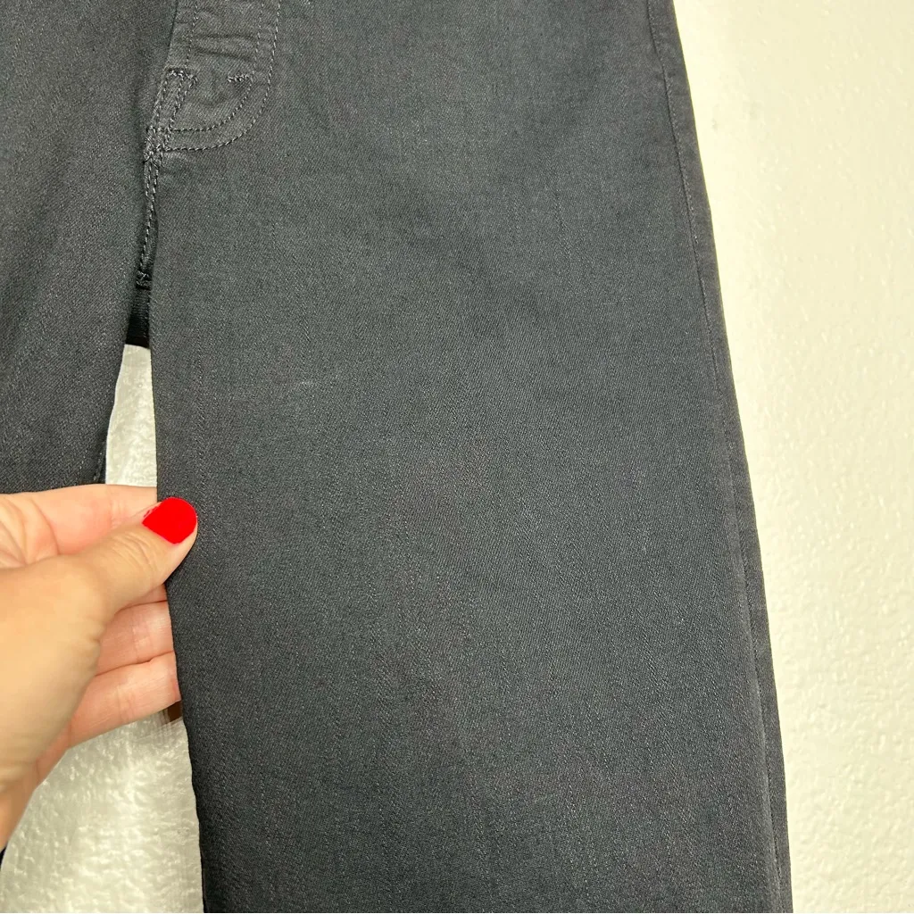 Mother The Hustler Ankle Fray jeans Not Guilty 27 Black - Image 7