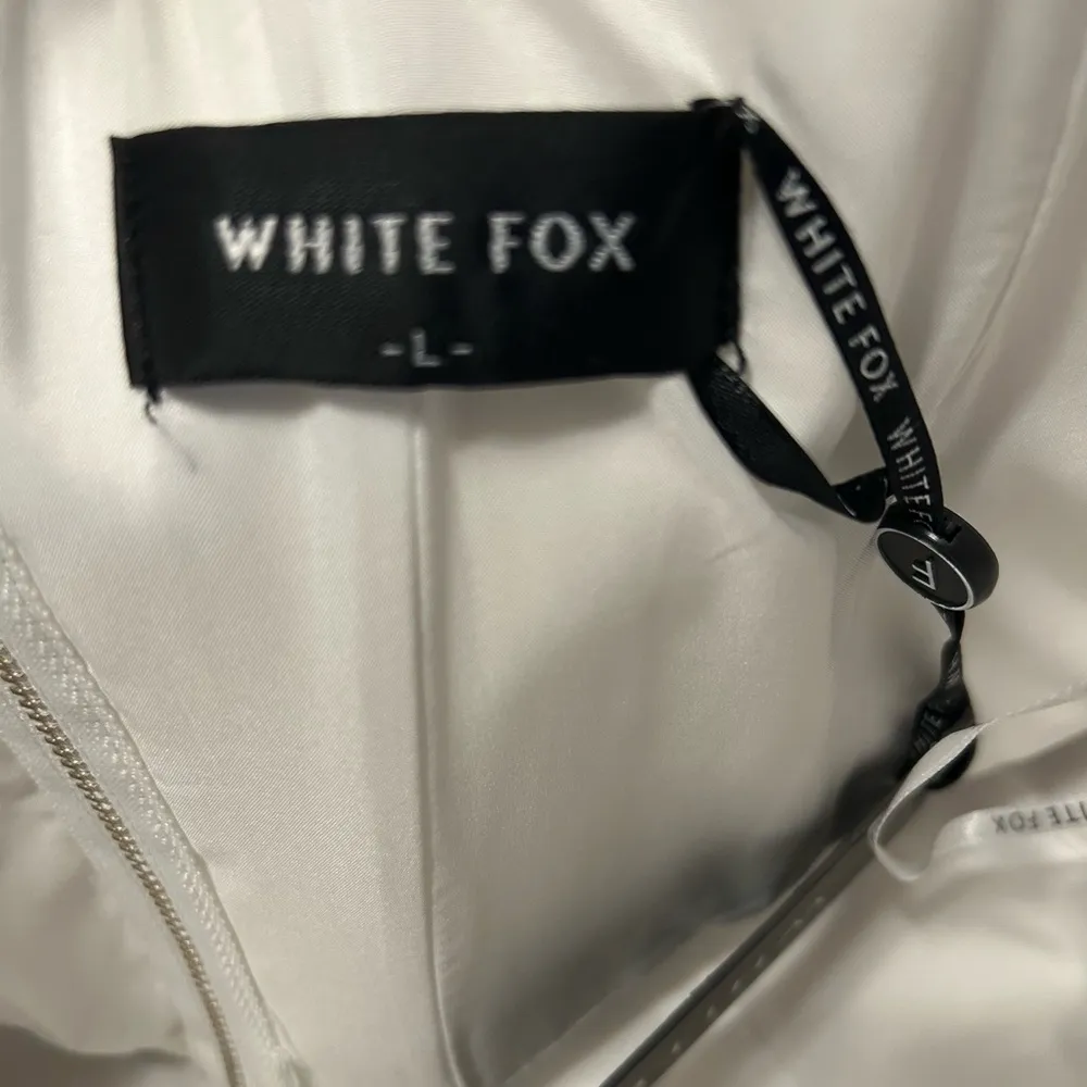 White fox silver corset top - Image 4