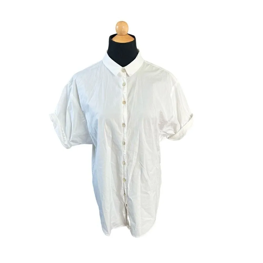 ESTELLE AND FINN BOY CAMP SHIRT, WHITE SMALL MSRP$ 224 - Image 9