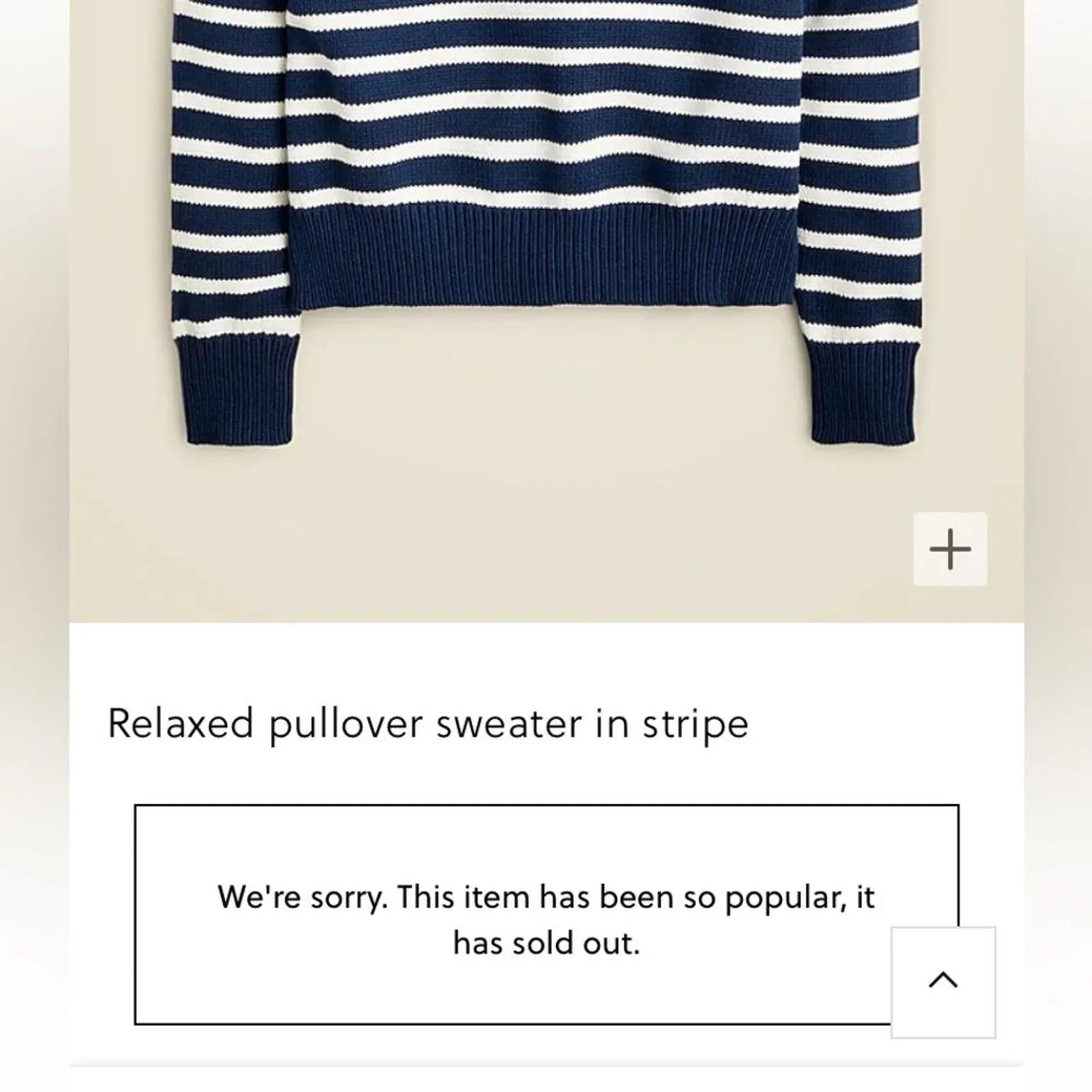 NWT J.Crew Relaxed Stripe Crewneck Sweater Womens Chunky Knit Nautical Fisherman - Image 11