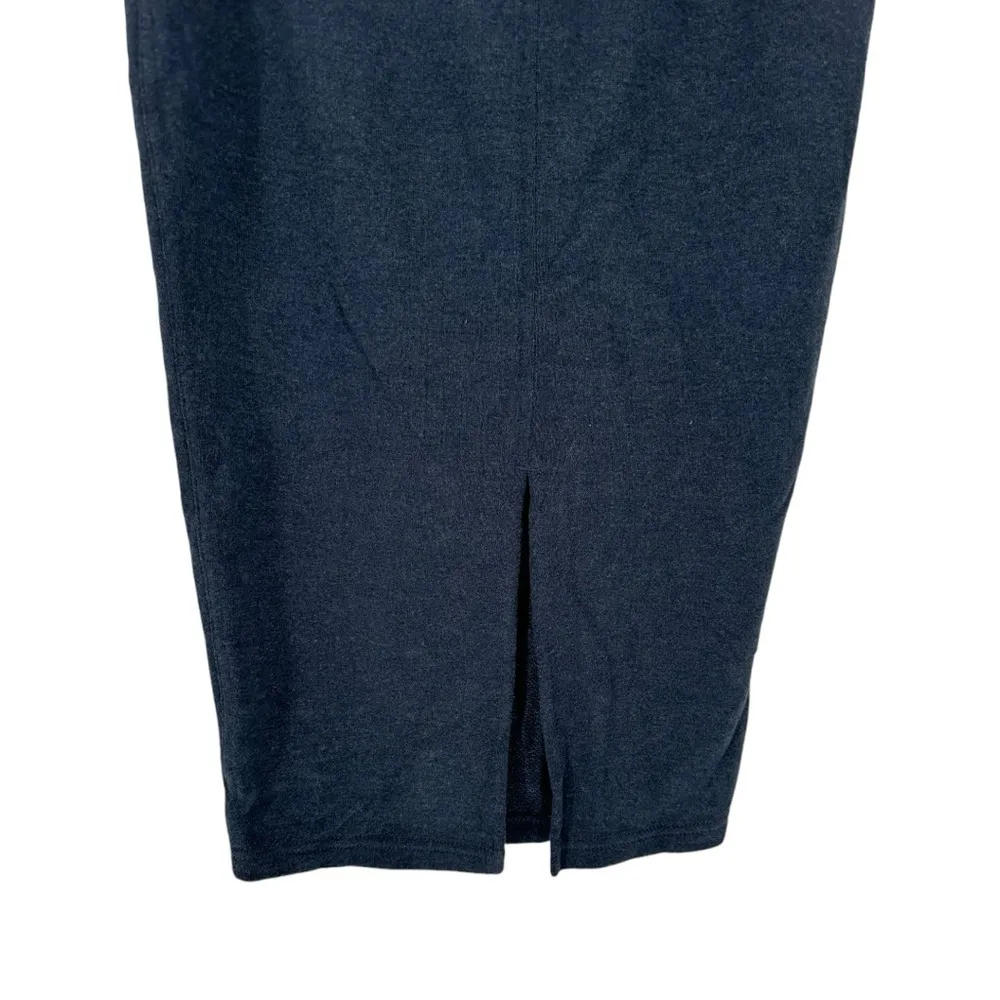 Prana Cozy Up Midi Skirt in Nautical Heather Navy Blue size XS Cozy Stretch - Image 7