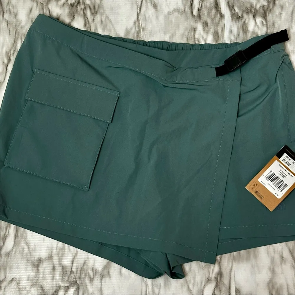 The North Face Goblin Blue Skorts Adjustable Skirt Front Utility Vibes Quick Dry - Image 5
