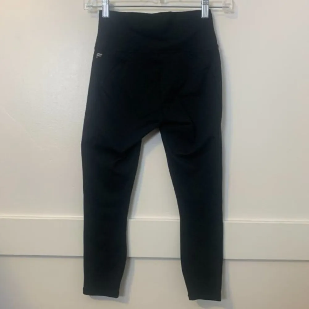 Fabletics Black PowerHold Cropped Leggings - Image 2