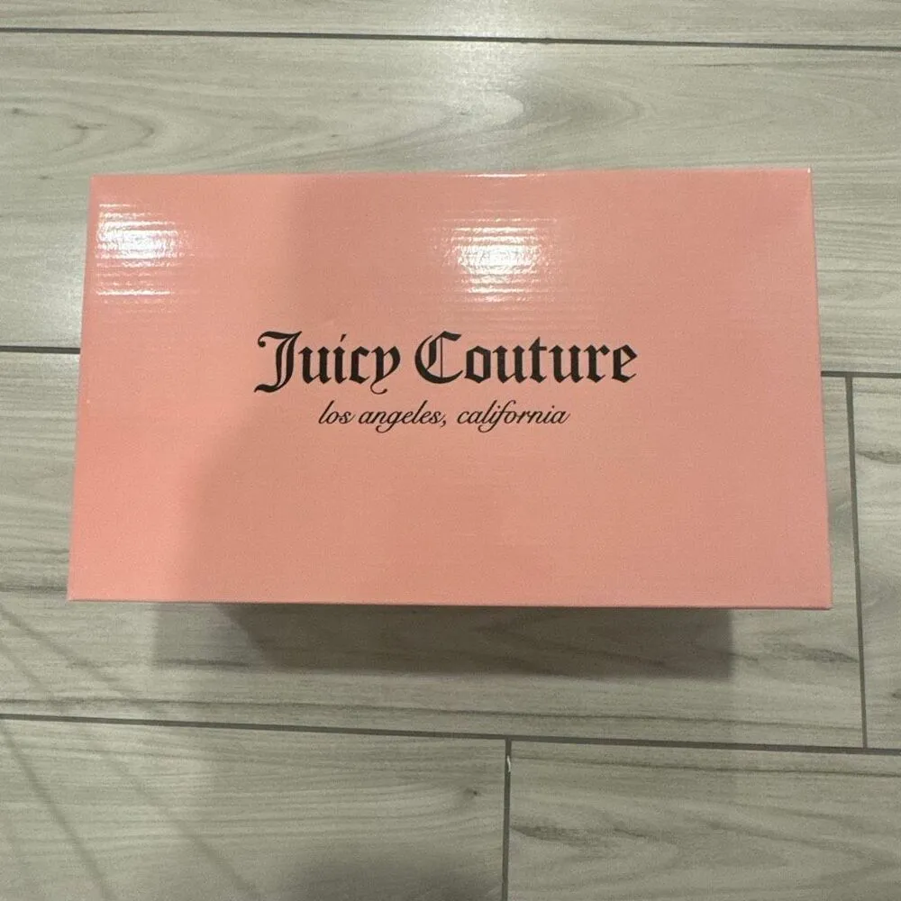 NIB Juicy Couture cherry platform flip flops sandals size 8 Looks like vintage - Image 7