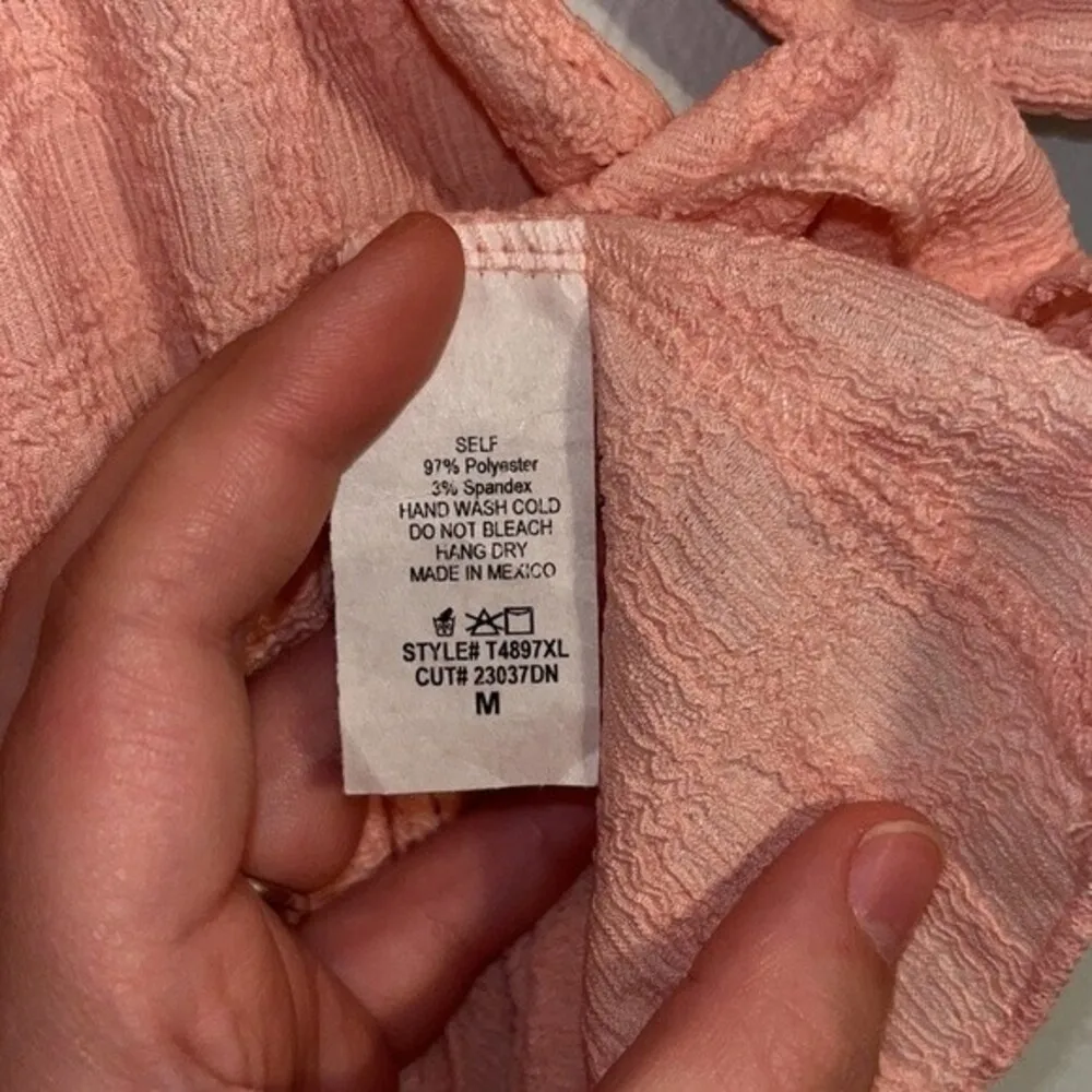 Women’s White Birch pink puff sleeved square patched blouse preppy cottagecore - Image 5