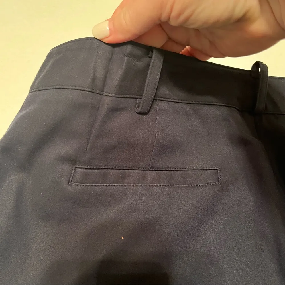 Club Monaco Womens Size 8 Navy Blue Trouser Dress Pant Bootcut Office *TINY FLAW - Image 10