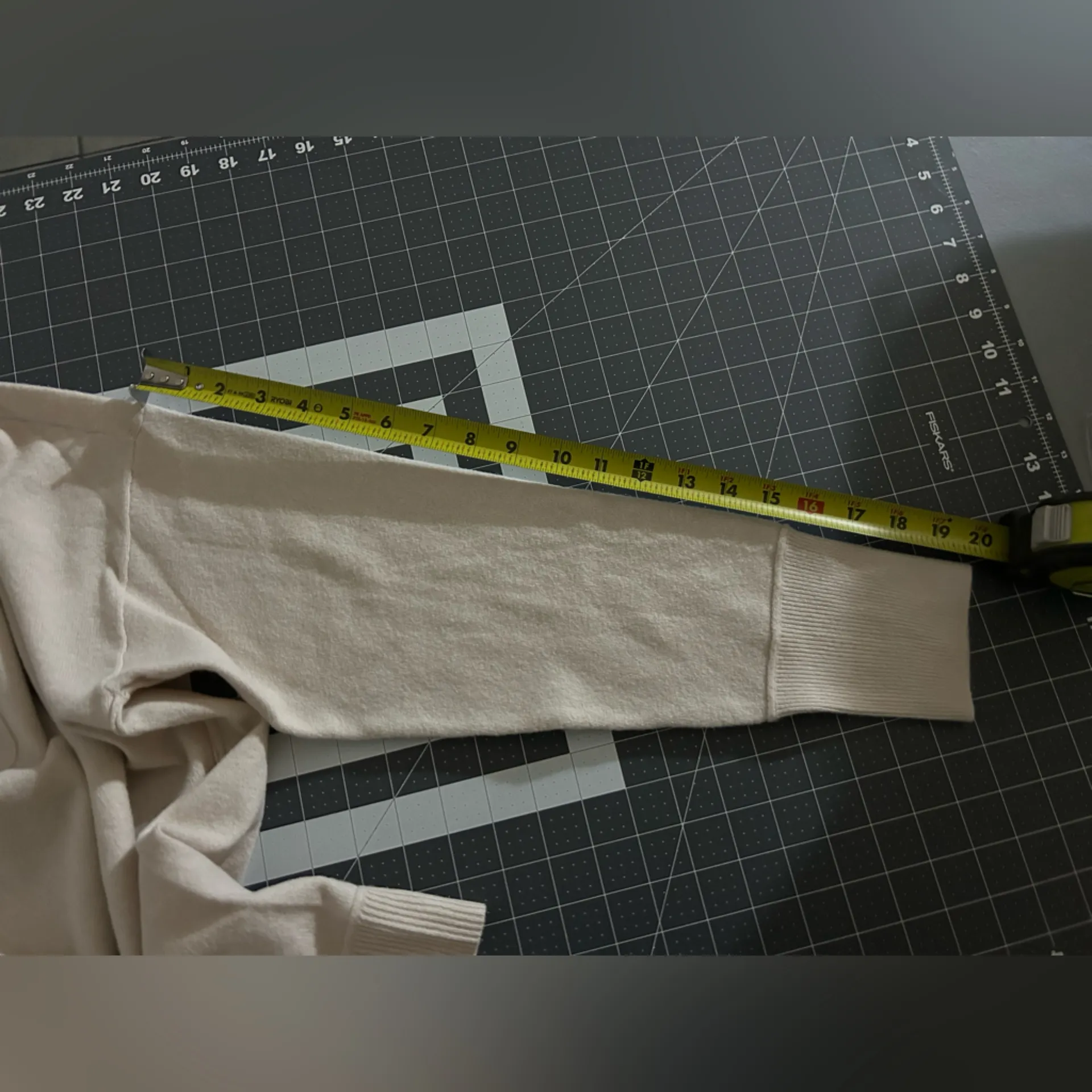 Lucky Brand Cream V-Neck Sweater - Image 6