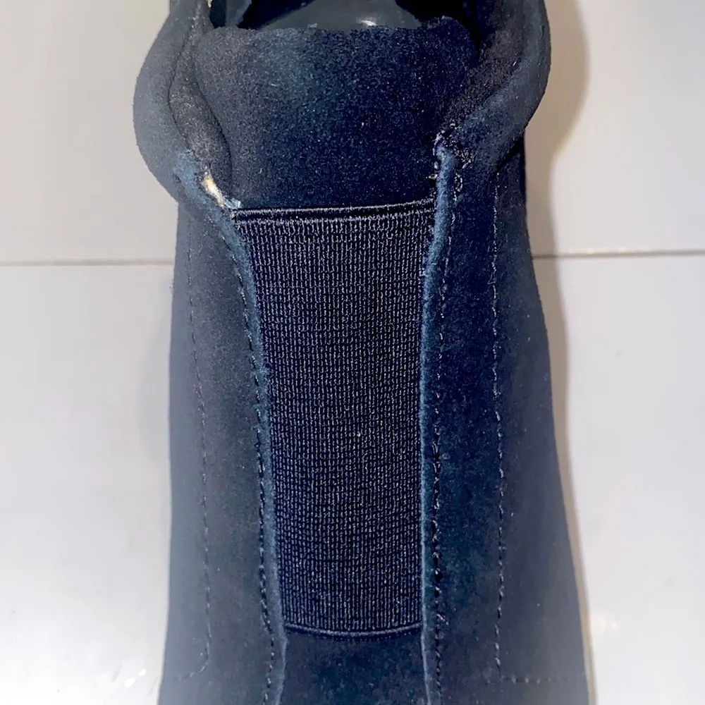 Aqua College black suede wedge athletic bootie/ sneakers.Waterproof.Size 7.5.NWT - Image 7