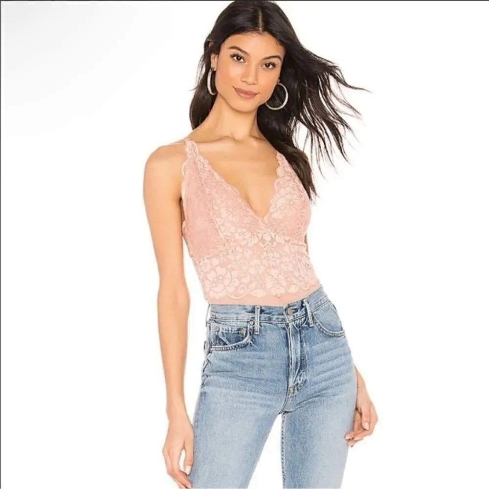 We are Hah Brown Sugar Bodysuit( Size Small) Tan - Image 4