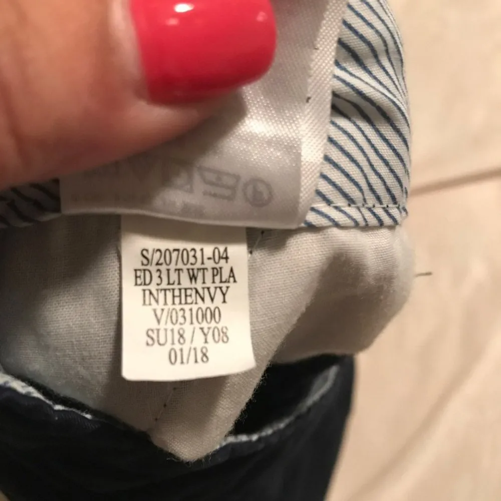 Old Navy Everyday Navy Blue Cotton Chino Shorts - Image 7