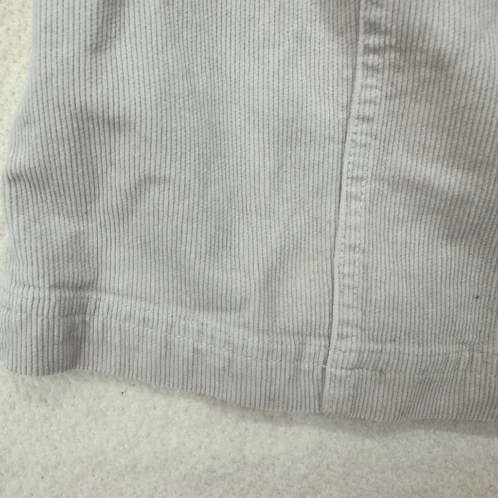 Forever 21 Corduroy Zip Mini Skirt Cream/Off white - Image 6