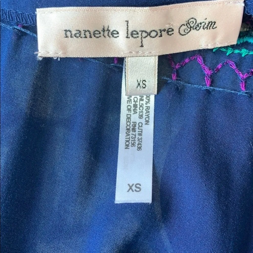 🎉HP🎉Nanette Lepore Coastal de Sol Swim Coverup Size XS - Image 11