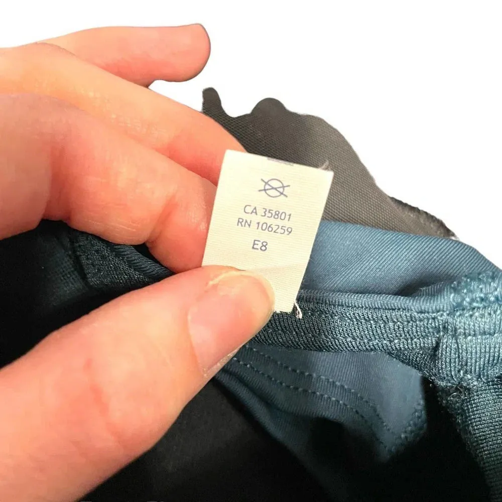 Lululemon Double Tap Sports‎ Bra II Submarine Green / Black Mesh Size 8 - Image 6