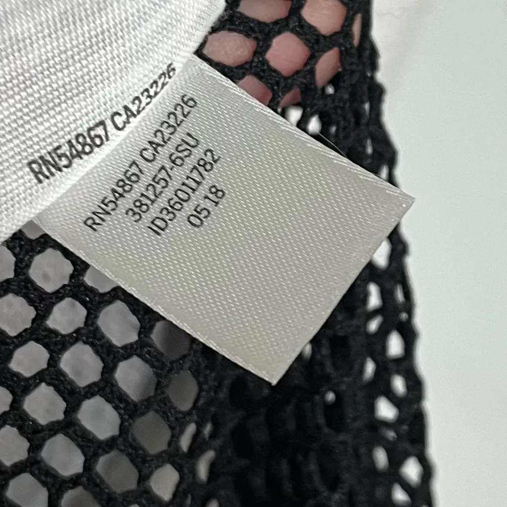 VS Pink • Pittsburgh Panthers Navy Mesh Crop Top - Image 4