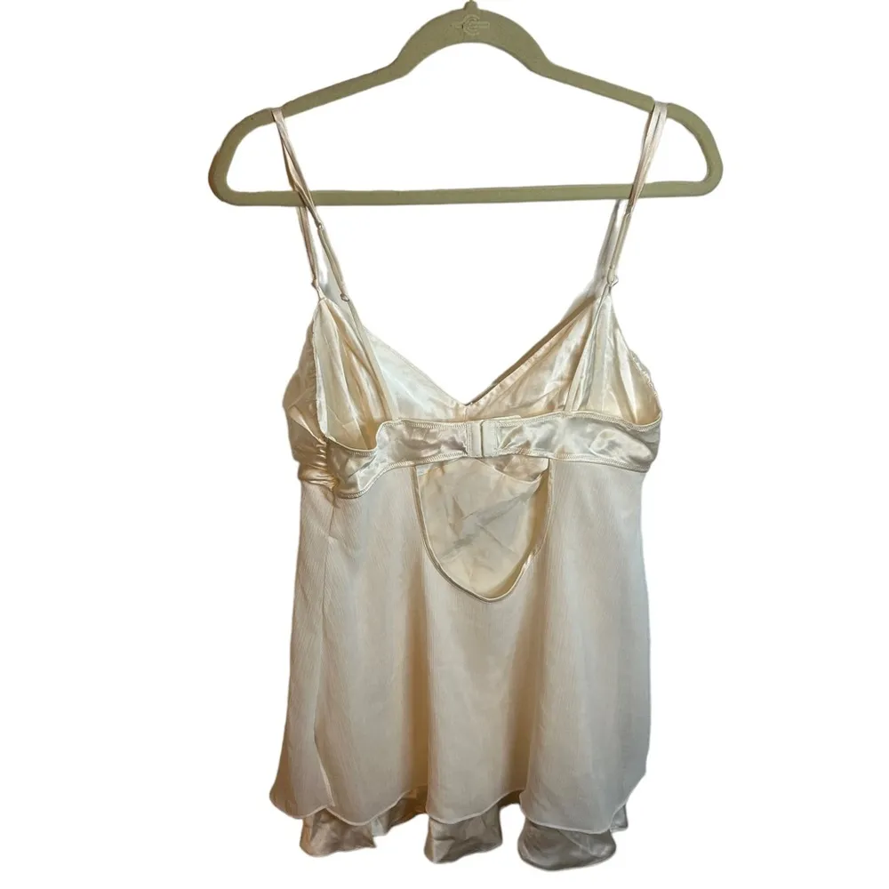 VICTORIAS SECRET SILK BEADED TOP - Image 2