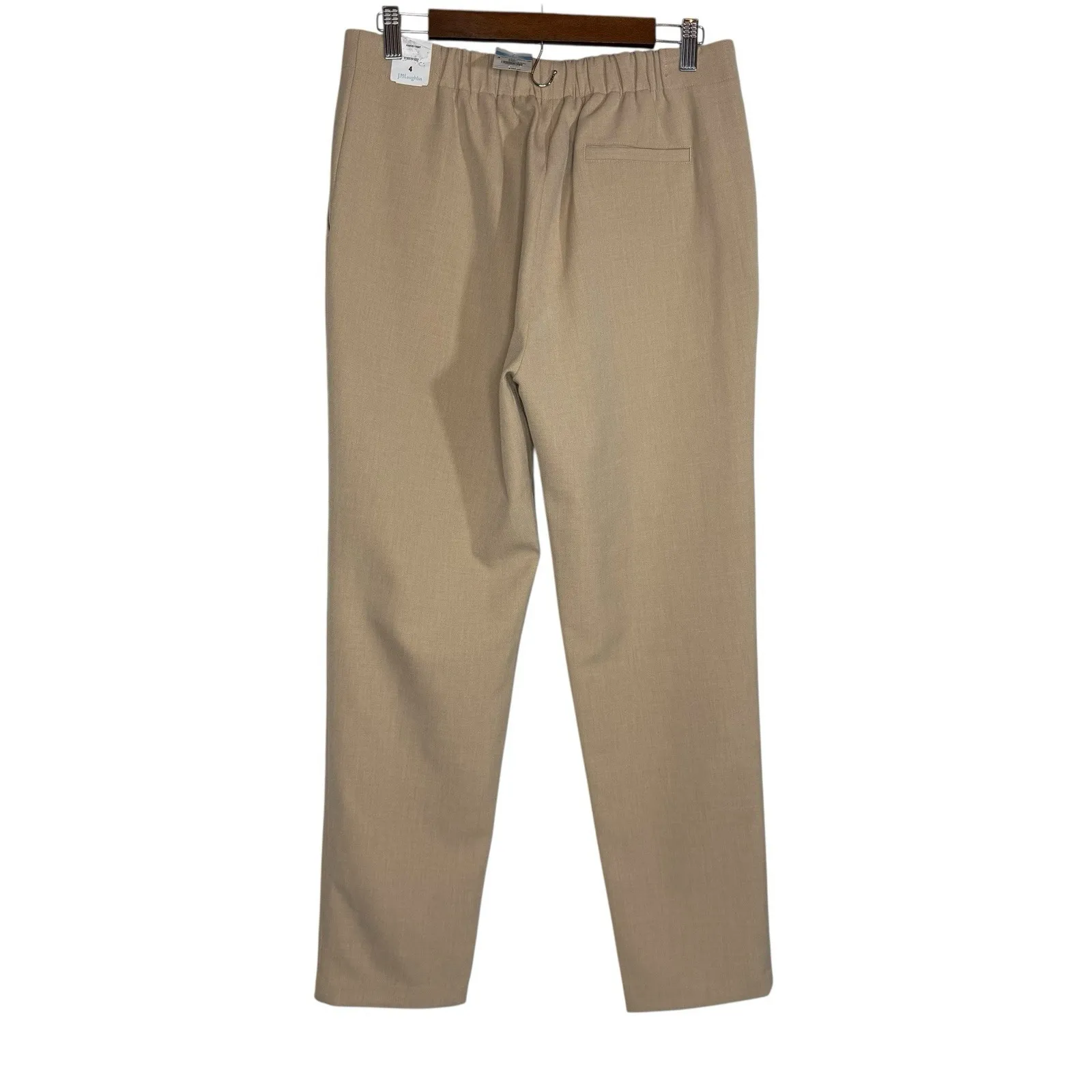 NWT J.Mclaughlin Harvey Pant Women's Size 4 Khaki Tan $188 - Image 2