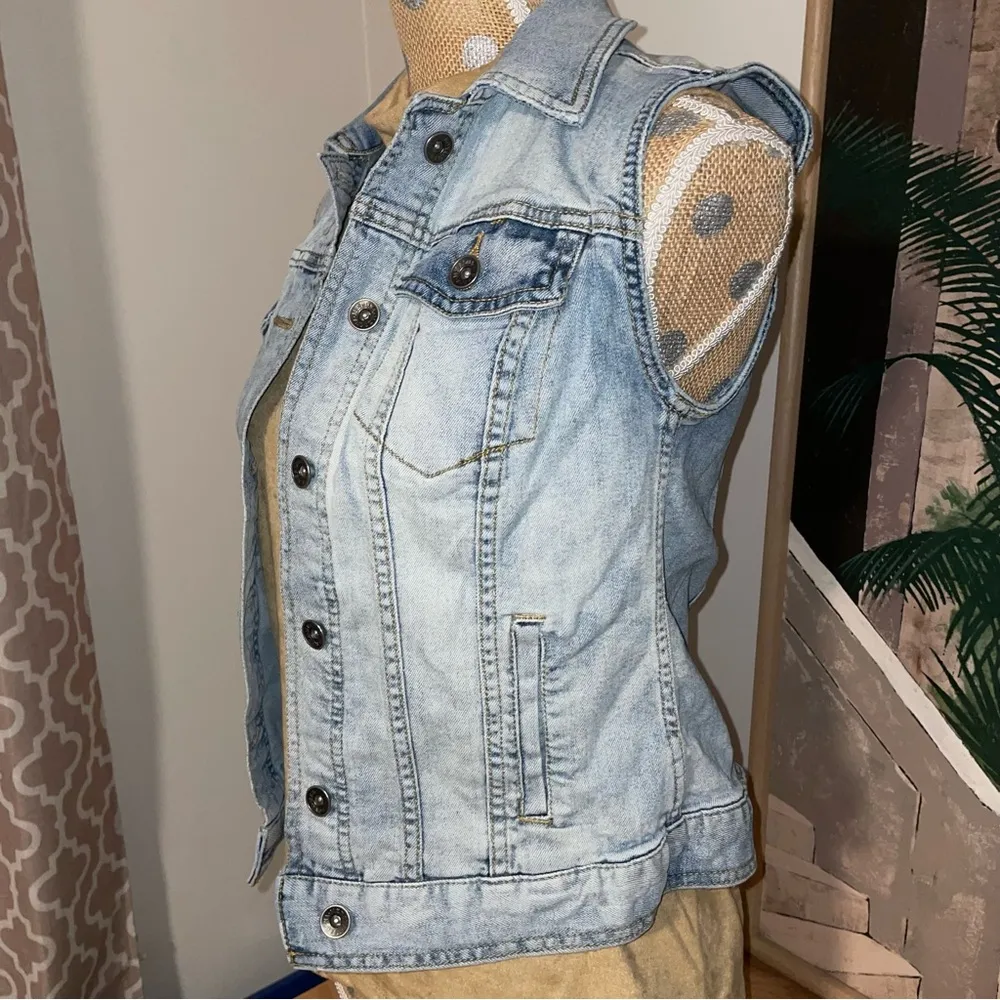 Merona Denim Vest - Image 2